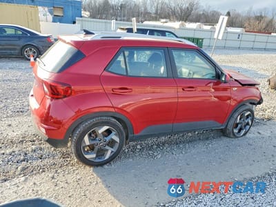 Trzecie zdjęcie samochodu z tyłu: 2022 HYUNDAI VENUE SEL VIN:KMHRC8A35NU147335 - miniatura