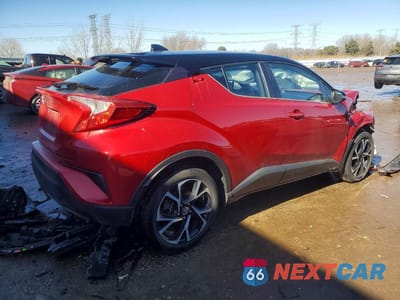 Trzecie zdjęcie samochodu z tyłu: 2020 TOYOTA C-HR XLE VIN:NMTKHMBX5LR118337 - miniatura