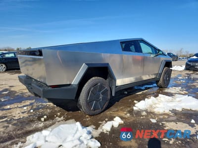 Trzecie zdjęcie samochodu z tyłu: 2025 TESLA CYBERTRUCK VIN:7G2CEHED3SA077467 - miniatura
