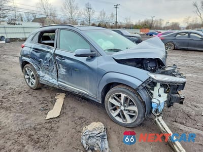 Czwarte zdjęcie samochodu z boku: 2018 HYUNDAI KONA ULTIMATE VIN:KM8K5CA53JU103361 - miniatura