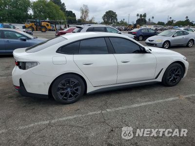 Trzecie zdjęcie samochodu z tyłu: 2023 BMW I4 EDRIVE 35 VIN:WBY43AW0XPFR34551 - miniatura