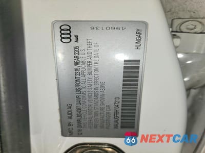 Zdjęcie 12 z 12 samochodu: 2017 AUDI A3 PREMIUM VIN:WAUAUGFF8H1047213 - miniatura