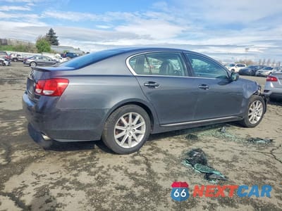 Trzecie zdjęcie samochodu z tyłu: 2006 LEXUS GS 300 BASE VIN:JTHBH96S065038515 - miniatura