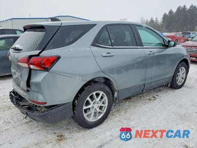 Trzecie zdjęcie samochodu z tyłu: 2023 CHEVROLET EQUINOX LS VIN:3GNAXSEG6PL128796 - miniatura
