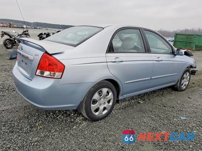 Trzecie zdjęcie samochodu z tyłu: 2008 KIA SPECTRA EX VIN:KNAFE121X85559297 - miniatura