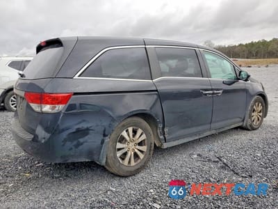 Trzecie zdjęcie samochodu z tyłu: 2016 HONDA ODYSSEY EXL VIN:5FNRL5H69GB045955 - miniatura