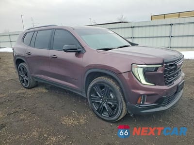 Czwarte zdjęcie samochodu z boku: 2025 GMC ACADIA ELEVATION VIN:1GKENNRS0SJ290850 - miniatura
