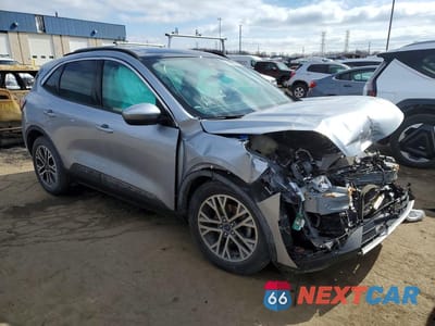 Czwarte zdjęcie samochodu z boku: 2022 FORD ESCAPE SEL VIN:1FMCU9H68NUB81651 - miniatura