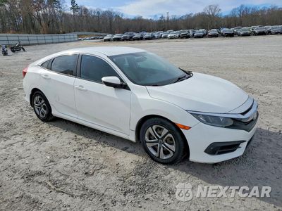 Czwarte zdjęcie samochodu z boku: 2017 HONDA CIVIC LX VIN:19XFC2F51HE013388 - miniatura