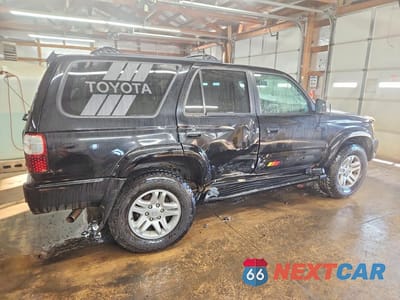 Trzecie zdjęcie samochodu z tyłu: 2002 TOYOTA 4RUNNER SR5 VIN:JT3HN86R120378201 - miniatura