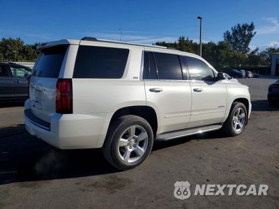 Trzecie zdjęcie samochodu z tyłu: 2015 CHEVROLET TAHOE C1500 LTZ VIN:1GNSCCKC9FR148197 - miniatura