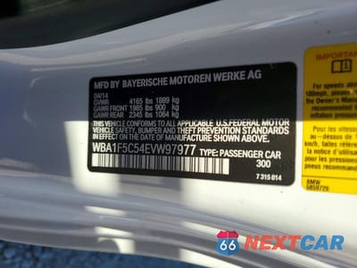 Zdjęcie 12 z 12 samochodu: 2014 BMW 228 I VIN:WBA1F5C54EVW97977 - miniatura