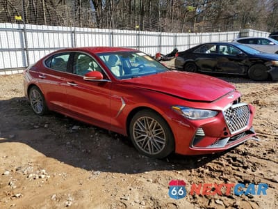 Czwarte zdjęcie samochodu z boku: 2020 GENESIS G70 VIN:KMTG64LA7LU056637 - miniatura