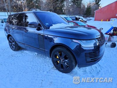 Czwarte zdjęcie samochodu z boku: 2019 LAND ROVER RANGE ROVER HSE VIN:SALGS2SV6KA535322 - miniatura