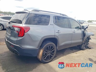 Trzecie zdjęcie samochodu z tyłu: 2022 GMC ACADIA SLE VIN:1GKKNKL48NZ140759 - miniatura