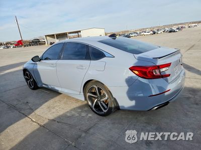Drugie zdjęcie samochodu z przodu: 2022 HONDA ACCORD SPORT VIN:1HGCV2F3XNA023543 - miniatura