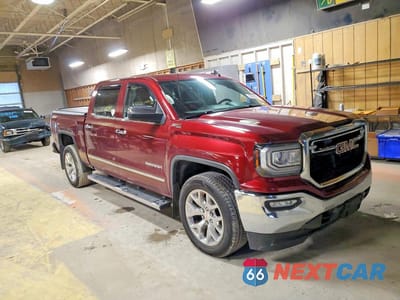 Czwarte zdjęcie samochodu z boku: 2017 GMC SIERRA K1500 SLT VIN:3GTU2NEC6HG265170 - miniatura