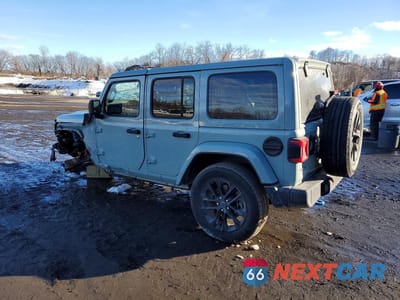 Drugie zdjęcie samochodu z przodu: 2024 JEEP WRANGLER SAHARA 4XE VIN:1C4RJXP64RW208948 - miniatura