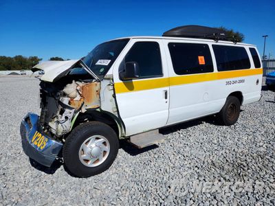 2012 FORD ECONOLINE EXTENDED WAGON E-350 1FBSS3BL9CDA15996 - główne zdjęcie licytacji z USA - miniatura