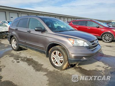 Czwarte zdjęcie samochodu z boku: 2011 HONDA CR-V EX VIN:5J6RE3H57BL016136 - miniatura
