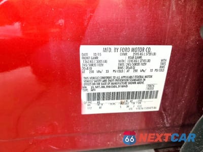 Zdjęcie 14 z 15 samochodu: 2016 LINCOLN MKX RESERVE VIN:2LMTJ8LR6GBL51815 - miniatura