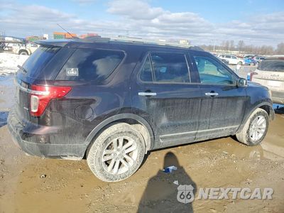 Trzecie zdjęcie samochodu z tyłu: 2013 FORD EXPLORER XLT VIN:1FM5K8D80DGA26864 - miniatura