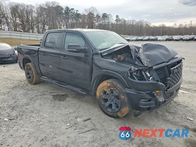 Czwarte zdjęcie samochodu z boku: 2025 RAM 1500 BIG HORN VIN:1C6RRFFG1SN503585 - miniatura