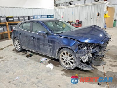 Czwarte zdjęcie samochodu z boku: 2015 MAZDA 3 GRAND TOURING VIN:JM1BM1M30F1266502 - miniatura