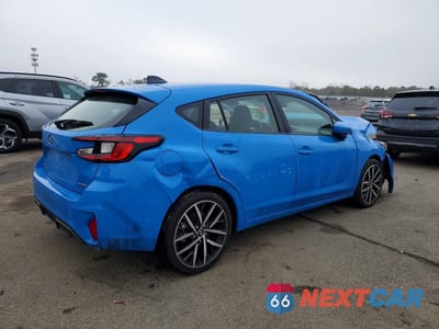 Trzecie zdjęcie samochodu z tyłu: 2025 SUBARU IMPREZA SPORT VIN:JF1GUAFC0S8335652 - miniatura