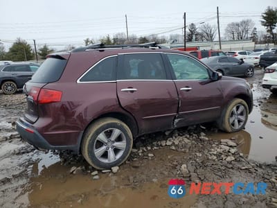 Trzecie zdjęcie samochodu z tyłu: 2013 ACURA MDX TECHNOLOGY VIN:2HNYD2H37DH505112 - miniatura