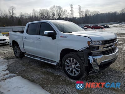 Czwarte zdjęcie samochodu z boku: 2022 CHEVROLET SILVERADO LTD K1500 LT VIN:1GCUYDED6NZ128176 - miniatura