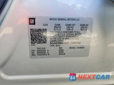 Zdjęcie 13 z 13 samochodu: 2020 BUICK ENCLAVE ESSENCE VIN:5GAERBKW2LJ163760 - miniatura