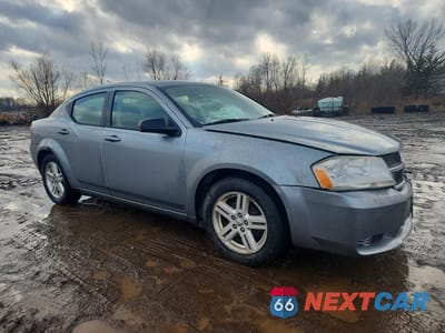 Czwarte zdjęcie samochodu z boku: 2008 DODGE AVENGER VIN:1B3LC56K08N276303 - miniatura