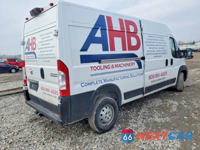 Trzecie zdjęcie samochodu z tyłu: 2023 RAM PROMASTER 3500 DELIVERY VAN VIN:3C6MRVHG9PE570822 - miniatura