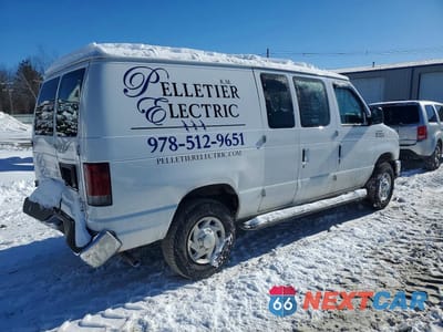 Trzecie zdjęcie samochodu z tyłu: 2014 FORD ECONOLINE E250 VAN VIN:1FTNE2EW4EDA49301 - miniatura