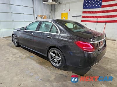 Drugie zdjęcie samochodu z przodu: 2020 MERCEDES-BENZ C 300 4MATIC VIN:WDDWF8EB3LR535752 - miniatura