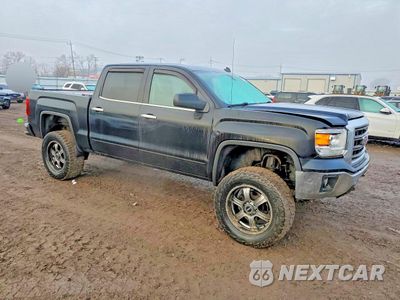 Czwarte zdjęcie samochodu z boku: 2014 GMC SIERRA K1500 SLE VIN:3GTU2UEC5EG233798 - miniatura