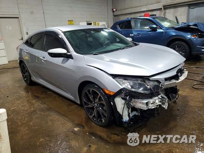 Czwarte zdjęcie samochodu z boku: 2019 HONDA CIVIC SPORT VIN:2HGFC2F88KH532834 - miniatura