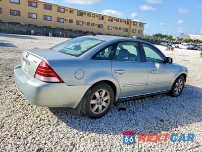 Trzecie zdjęcie samochodu z tyłu: 2007 MERCURY MONTEGO LUXURY VIN:1MEFM40177G601047 - miniatura