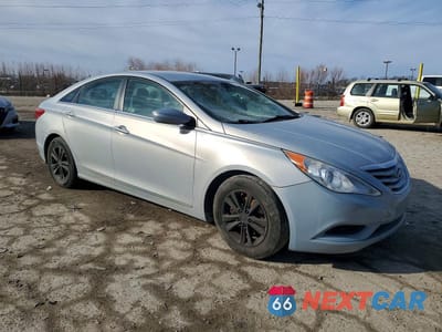 Czwarte zdjęcie samochodu z boku: 2011 HYUNDAI SONATA GLS VIN:5NPEB4AC7BH246419 - miniatura