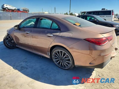 Drugie zdjęcie samochodu z przodu: 2022 MERCEDES-BENZ CLA 250 VIN:W1K5J4GB8NN249440 - miniatura
