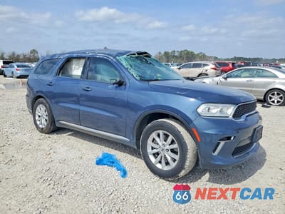 Czwarte zdjęcie samochodu z boku: 2021 DODGE DURANGO SXT VIN:1C4RDHAG6MC519256 - miniatura