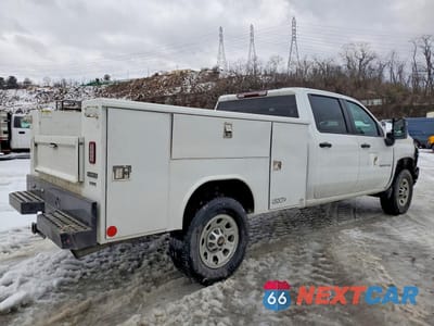 Trzecie zdjęcie samochodu z tyłu: 2024 CHEVROLET SILVERADO HD UTILITY / SERVICE TRUCK VIN:1GB4YSE73RF347297 - miniatura