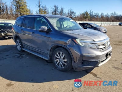 Czwarte zdjęcie samochodu z boku: 2019 HONDA PILOT EXL VIN:5FNYF6H54KB089659 - miniatura
