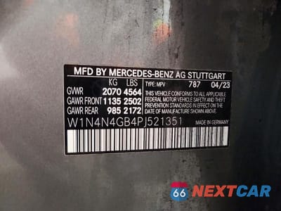 Zdjęcie 13 z 13 samochodu: 2023 MERCEDES-BENZ GLA 250 VIN:W1N4N4GB4PJ521351 - miniatura