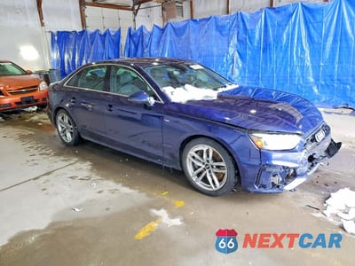 Czwarte zdjęcie samochodu z boku: 2021 AUDI A4 PREMIUM PLUS 45 VIN:WAUEAAF40MN004879 - miniatura