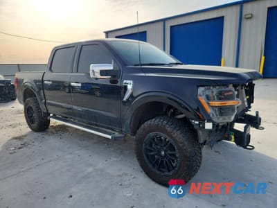 Czwarte zdjęcie samochodu z boku: 2024 FORD F150 XLT VIN:1FTFW3L55RKD81783 - miniatura