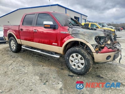 Czwarte zdjęcie samochodu z boku: 2013 FORD F150 SUPERCREW VIN:1FTFW1ET8DKE37451 - miniatura