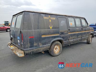 Trzecie zdjęcie samochodu z tyłu: 1984 FORD ECONOLINE S150 SUPER DUTY VAN VIN:1FTES14Y0EHA16567 - miniatura
