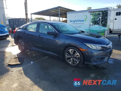 Czwarte zdjęcie samochodu z boku: 2016 HONDA CIVIC EX VIN:19XFC1F33GE216015 - miniatura